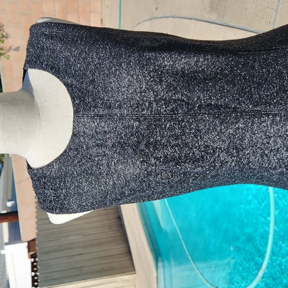 EUC Club Monaco Wool & Leather Dress - Size 8 - Picture 3 of 15